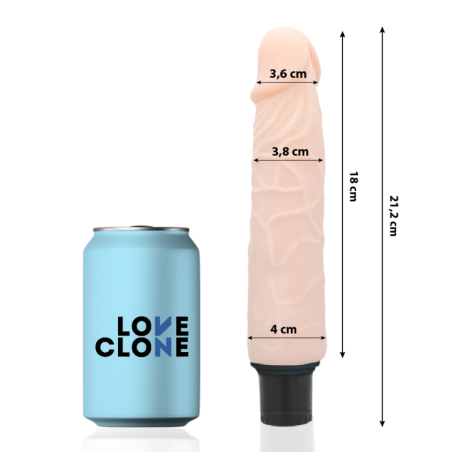 Vibratore Loveclone Autolubrificante Finn 212Cm - LOVECLONE - Vibratori | erosidea.com