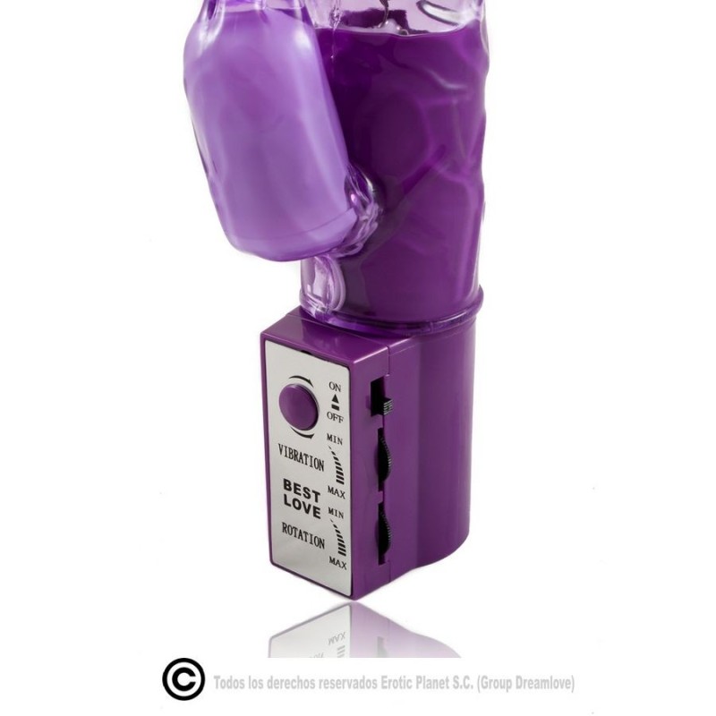 Vibratore Rabbit Baile Lilla Per Vagina E Ano - BAILE ROTATIONS - Vibratori Rabbit | erosidea.com