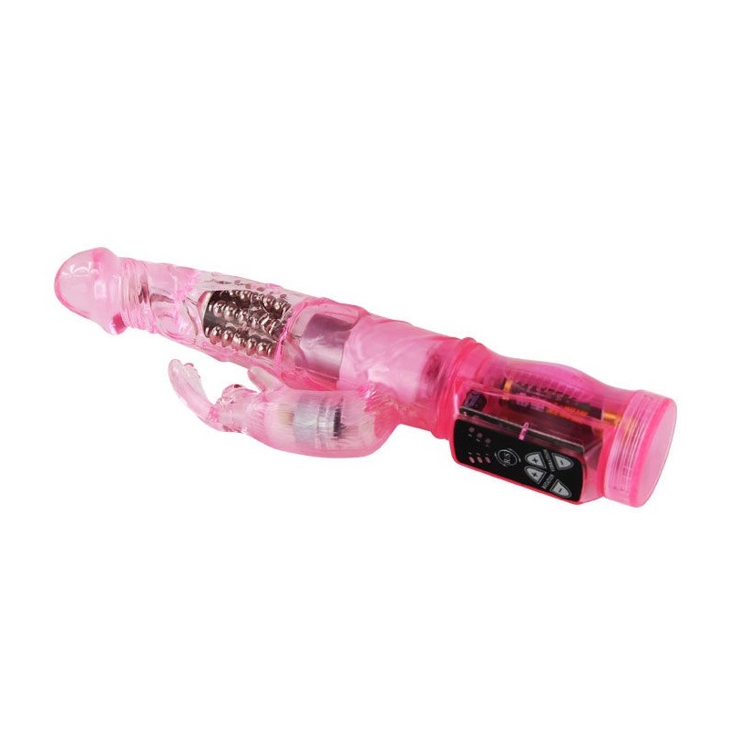 Vibratore Rabbit Baile Happy Angel Rosa - BAILE ROTATIONS - Vibratori Rabbit | erosidea.com
