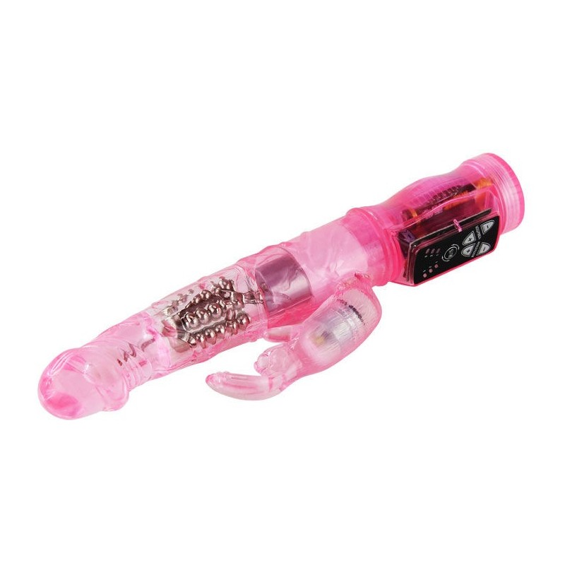 Vibratore Rabbit Baile Happy Angel Rosa - BAILE ROTATIONS - Vibratori Rabbit | erosidea.com