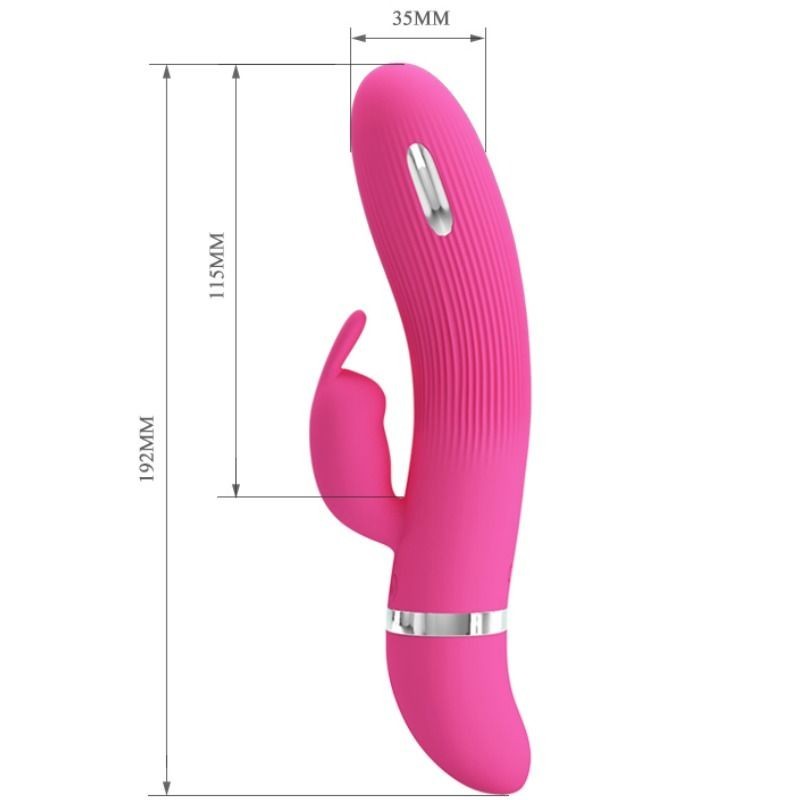Vibratore Flirtation Elettroshock Ingram - PRETTY LOVE FLIRTATION - Vibratori Rabbit | erosidea.com