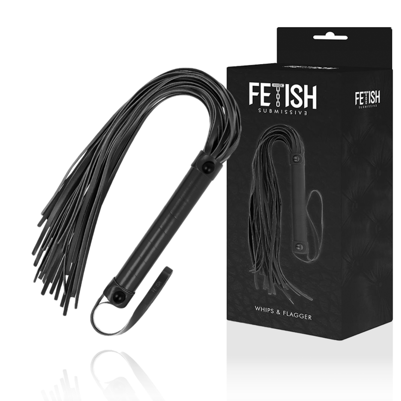 Fetish Submissive - Flogger In Pelle Vegana - FETISH SUBMISSIVE BONDAGE - Fruste e Sculacciatori | erosidea.com