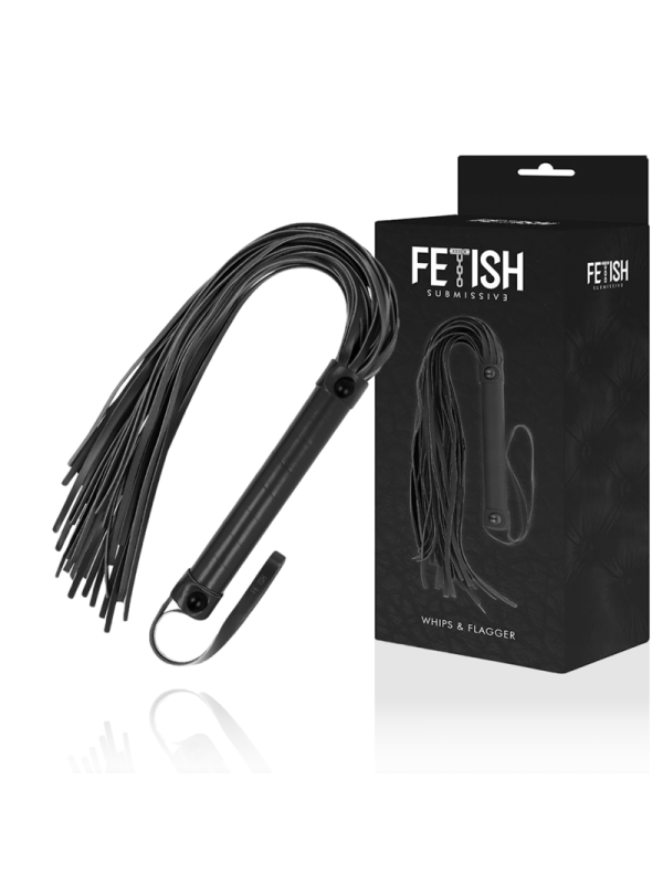 Fetish Submissive - Flogger In Pelle Vegana - FETISH SUBMISSIVE BONDAGE - Fruste e Sculacciatori | erosidea.com