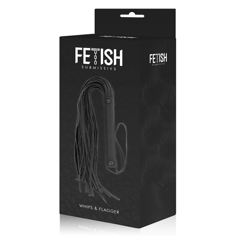Fetish Submissive - Flogger In Pelle Vegana - FETISH SUBMISSIVE BONDAGE - Fruste e Sculacciatori | erosidea.com