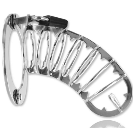 Metal Hard - Gabbia Per Pene Metallica Con Chiusura Di Sicurezza 14 Cm - METAL HARD - Costrittivi | erosidea.com