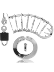 Metal Hard - Gabbia Per Pene Metallica Con Chiusura Di Sicurezza 14 Cm - METAL HARD - Costrittivi | erosidea.com