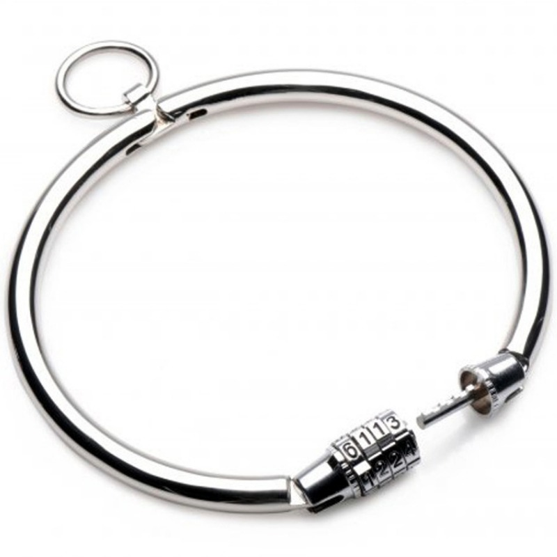 Metal Hard - Metallo Collana Chiusura Combinata 105 Cm - METAL HARD - Collari e Guinzagli | erosidea.com