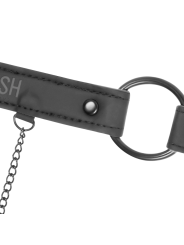 Fetish Submissive - Anello Gag Con Morsetti Per Capezzoli - FETISH SUBMISSIVE BONDAGE - Ball Gag e Bavagli | erosidea.com