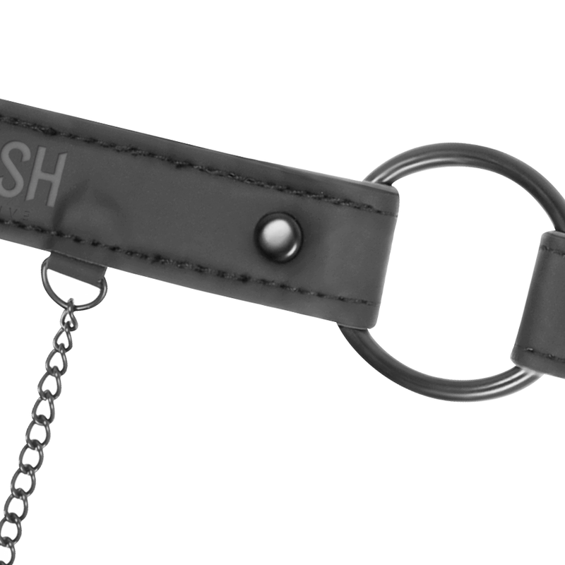 Fetish Submissive - Anello Gag Con Morsetti Per Capezzoli - FETISH SUBMISSIVE BONDAGE - Ball Gag e Bavagli | erosidea.com
