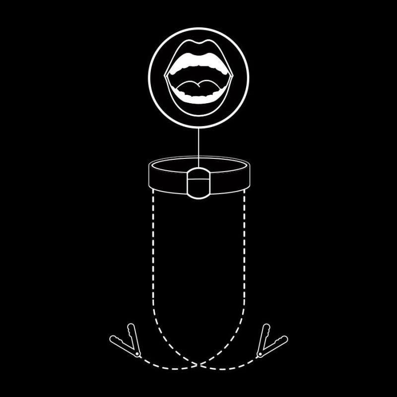 Fetish Submissive - Anello Gag Con Morsetti Per Capezzoli - FETISH SUBMISSIVE BONDAGE - Ball Gag e Bavagli | erosidea.com