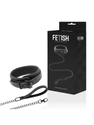 Fetish Submissive - Collana A Catena Con Fodera In Noprene - FETISH SUBMISSIVE BONDAGE - Bondage | erosidea.com