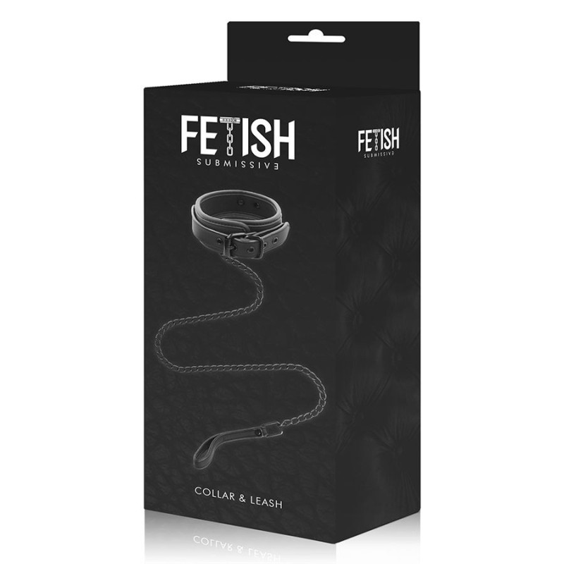 Fetish Submissive - Collana A Catena Con Fodera In Noprene - FETISH SUBMISSIVE BONDAGE - Bondage | erosidea.com