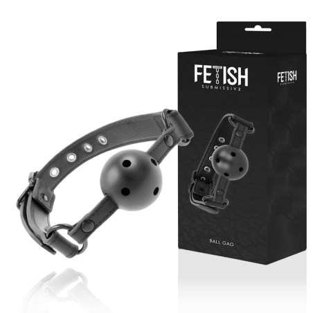 Fetish Submissive - Bavaglio Traspirante Vegano - FETISH SUBMISSIVE BONDAGE - Ball Gag e Bavagli | erosidea.com