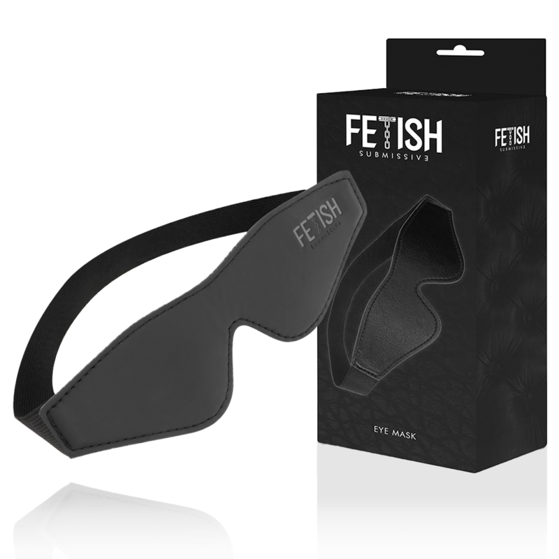 Fetish Submissive - Maschera Vegana In Pelle Con Fodera In Noprene - FETISH SUBMISSIVE BONDAGE - Maschere e Cappucci | erosidea.com