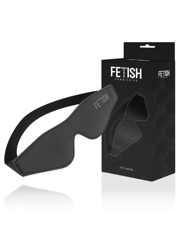 Fetish Submissive - Maschera Vegana In Pelle Con Fodera In Noprene - FETISH SUBMISSIVE BONDAGE - Maschere e Cappucci | erosidea.com
