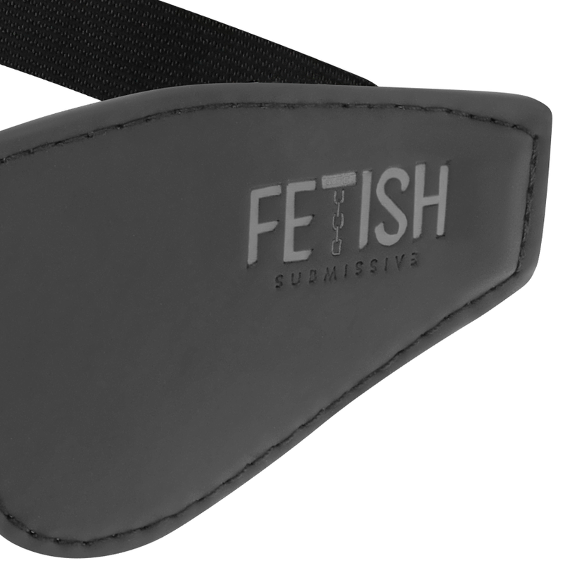 Fetish Submissive - Maschera Vegana In Pelle Con Fodera In Noprene - FETISH SUBMISSIVE BONDAGE - Maschere e Cappucci | erosidea.com