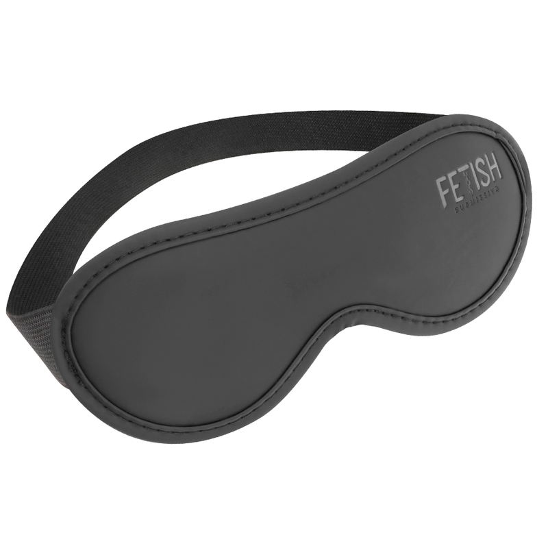 Fetish Submissive - Maschera In Pelle Vegana Ii Con Fodera In Noprene - FETISH SUBMISSIVE BONDAGE - Maschere e Cappucci | erosidea.com