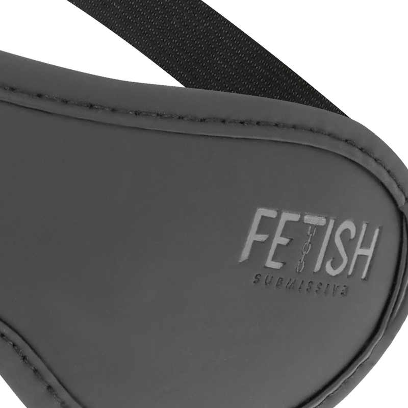 Fetish Submissive - Maschera In Pelle Vegana Ii Con Fodera In Noprene - FETISH SUBMISSIVE BONDAGE - Maschere e Cappucci | erosidea.com