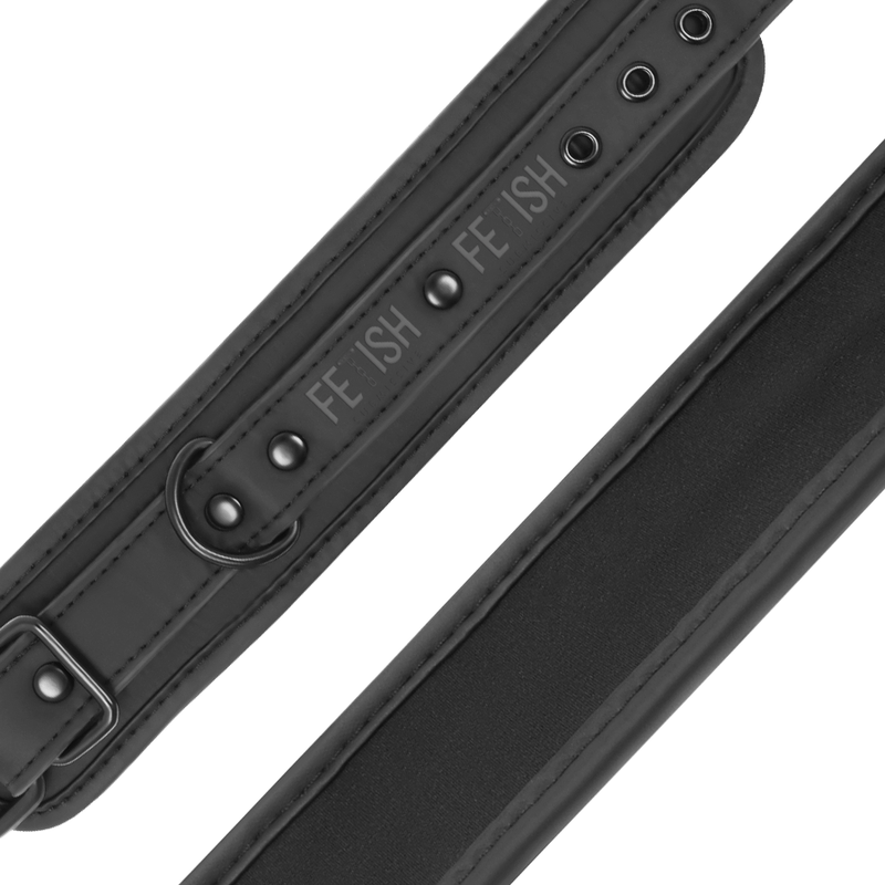 Fetish Submissive - Manette In Pelle Vegana Con Fodera In Noprene - FETISH SUBMISSIVE BONDAGE - Manette e Polsini | erosidea.com