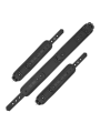 Fetish Submissive - Collana E Manette In Pelle Vegana Con Fodera In Neoprene - FETISH SUBMISSIVE BONDAGE - Manette e Polsini | erosidea.com
