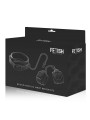 Fetish Submissive - Collana E Manette In Pelle Vegana Con Fodera In Neoprene - FETISH SUBMISSIVE BONDAGE - Manette e Polsini | erosidea.com