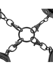 Fetish Submissive - Set Di Manette Per Mani E Caviglie Con Fodera In Noprene - FETISH SUBMISSIVE BONDAGE - Manette e Polsini | erosidea.com