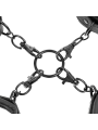 Fetish Submissive - Set Di Manette Per Mani E Caviglie Con Fodera In Noprene - FETISH SUBMISSIVE BONDAGE - Manette e Polsini | erosidea.com