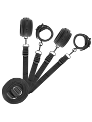 Fetish Submissive - Set Di Manette E Cravatte Con Fodera In Noprene - FETISH SUBMISSIVE BONDAGE - Manette e Polsini | erosidea.com