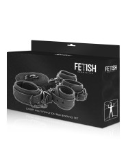 Fetish Submissive - Set Di Manette E Cravatte Con Fodera In Noprene - FETISH SUBMISSIVE BONDAGE - Manette e Polsini | erosidea.com