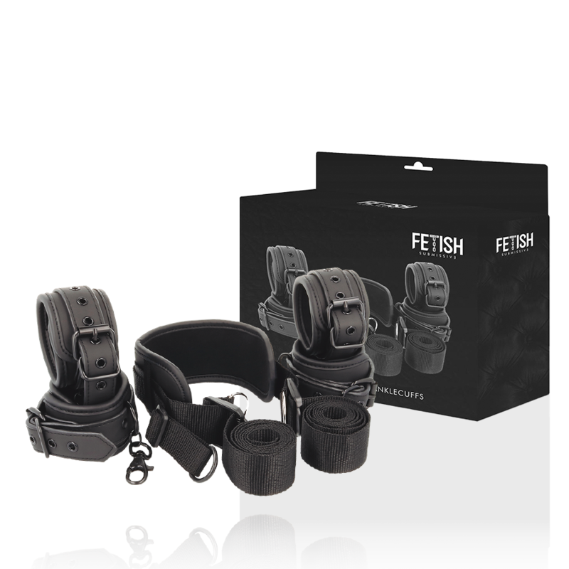 Fetish Submissive - Posizione Master Con 4 Manette Rivestite In Noprene - FETISH SUBMISSIVE BONDAGE - Manette e Polsini | erosidea.com