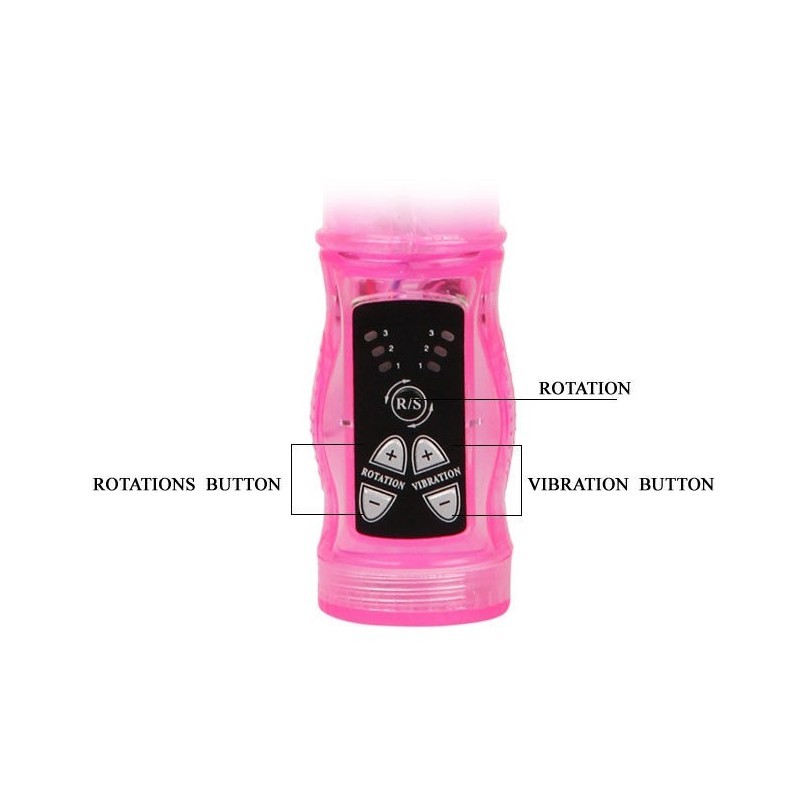 Vibratore Rabbit Baile Happy Angel Rosa - BAILE ROTATIONS - Vibratori Rabbit | erosidea.com