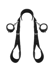 Fetish Submissive - Posizione A Gambe Aperte Con Manette Fodera In Noprene - FETISH SUBMISSIVE BONDAGE - Manette e Polsini | erosidea.com
