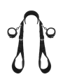 Fetish Submissive - Posizione A Gambe Aperte Con Manette Fodera In Noprene - FETISH SUBMISSIVE BONDAGE - Manette e Polsini | erosidea.com