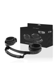 Fetish Submissive - Manette Con Fodera In Noprene E Maniglia - FETISH SUBMISSIVE BONDAGE - Manette e Polsini | erosidea.com