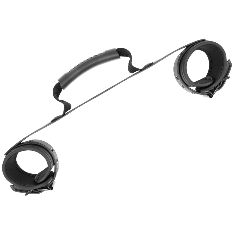 Fetish Submissive - Manette Con Fodera In Noprene E Maniglia - FETISH SUBMISSIVE BONDAGE - Manette e Polsini | erosidea.com