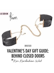 Bijoux - D‰Sir M‰Tallique Manette In Rete Di Metallo Nero - BIJOUX DESIRE METALLIQUE - Manette e Polsini | erosidea.com