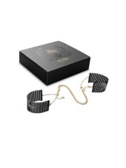 Bijoux - D‰Sir M‰Tallique Manette In Rete Di Metallo Nero - BIJOUX DESIRE METALLIQUE - Manette e Polsini | erosidea.com