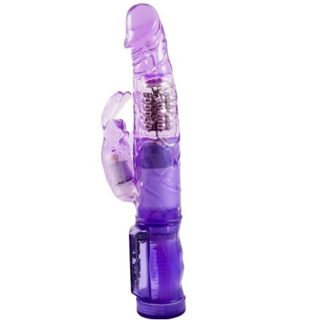Vibratore Rabbit Happy Angel Lilla Con Rotazione E Oscillazione - BAILE ROTATIONS - Vibratori Rabbit | erosidea.com