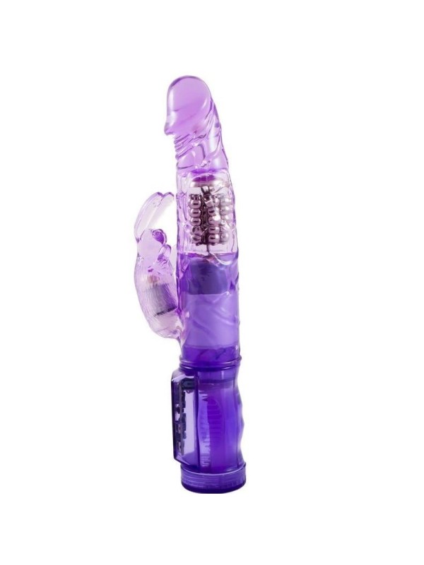 Vibratore Rabbit Happy Angel Lilla Con Rotazione E Oscillazione - BAILE ROTATIONS - Vibratori Rabbit | erosidea.com