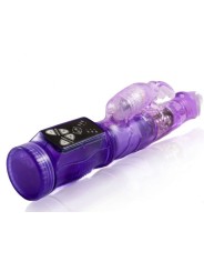 Vibratore Rabbit Happy Angel Lilla Con Rotazione E Oscillazione - BAILE ROTATIONS - Vibratori Rabbit | erosidea.com