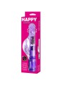 Vibratore Rabbit Happy Angel Lilla Con Rotazione E Oscillazione - BAILE ROTATIONS - Vibratori Rabbit | erosidea.com