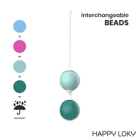 Happy Loky - Kegel Beads - HAPPY LOKY - Ovetti Palline Sfere | erosidea.com