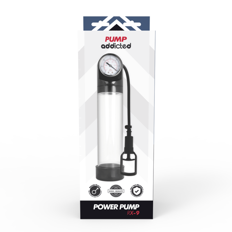 Pump Addicted - Rx9 Trasparente - PUMP ADDICTED - Pompe e Sviluppatori Pene | erosidea.com