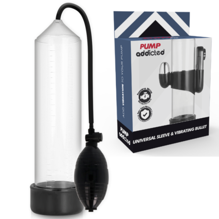 Vibratore Pump Addicted Trasparente Rx3 - PUMP ADDICTED - Vibratori | erosidea.com