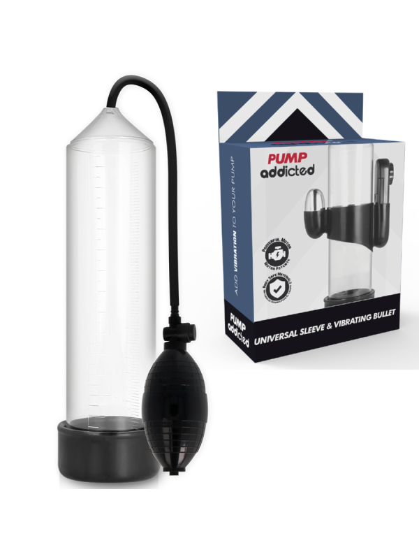 Vibratore Pump Addicted Trasparente Rx3 - PUMP ADDICTED - Vibratori | erosidea.com