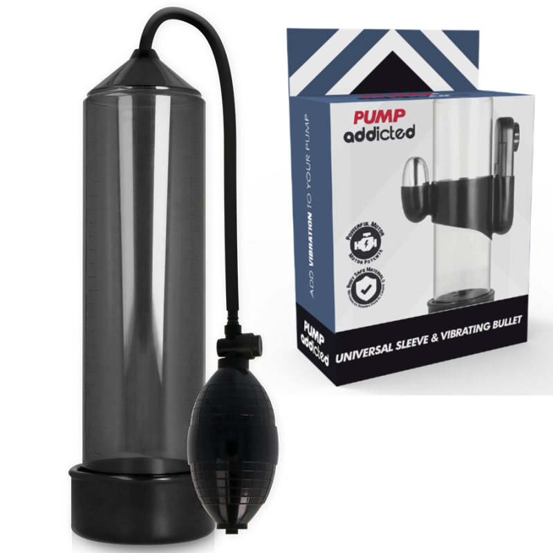 Vibratore Pump Addicted Rx3 Nero - PUMP ADDICTED - Vibratori | erosidea.com
