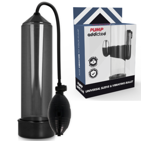 Vibratore Pump Addicted Rx3 Nero - PUMP ADDICTED - Vibratori | erosidea.com