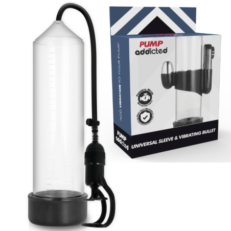 Vibratore Pump Addicted Trasparente Rx5 - PUMP ADDICTED - Vibratori | erosidea.com