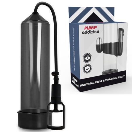 Vibratore Pump Addicted Rx7 Nero - PUMP ADDICTED - Vibratori | erosidea.com
