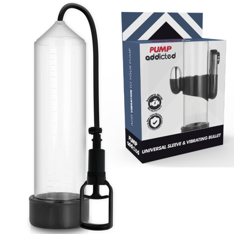 Vibratore Pump Addicted Trasparente Rx7 - PUMP ADDICTED - Vibratori | erosidea.com